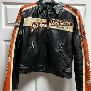 Harley Davidson leather jacket prestige size medium